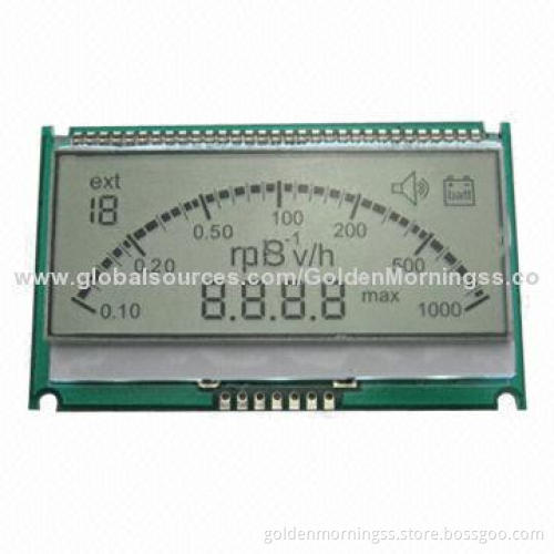 Alphanumeric LCD Display Module, TN Positive, HT1621 Driver IC, Customized